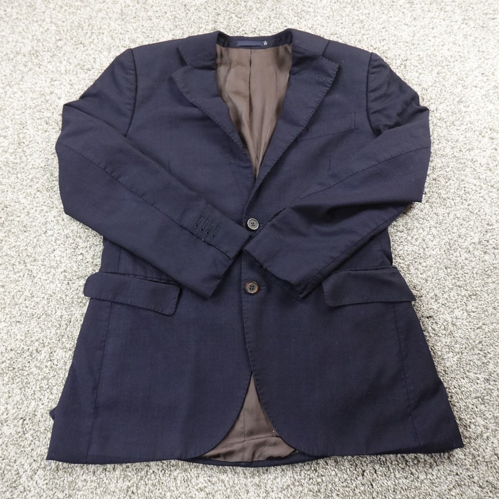 Suitsupply Blazer Mens 40R Blue Lazio Slim Pure Wool Super 110s Reda Jacket Coat - Picture 1 of 16